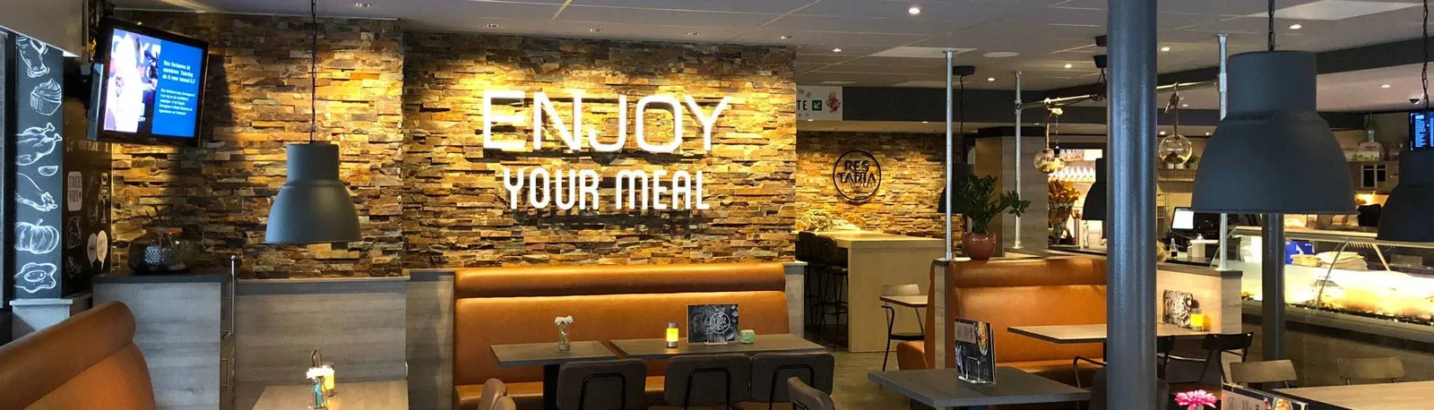 Restaria, foto van de zaak zelf