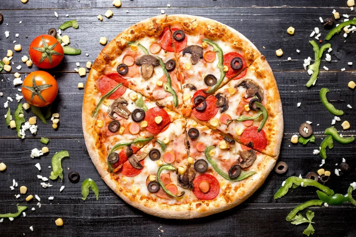 The Pizza Factory, foto van de zaak zelf