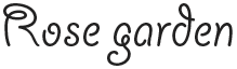 Logo Rose Garden