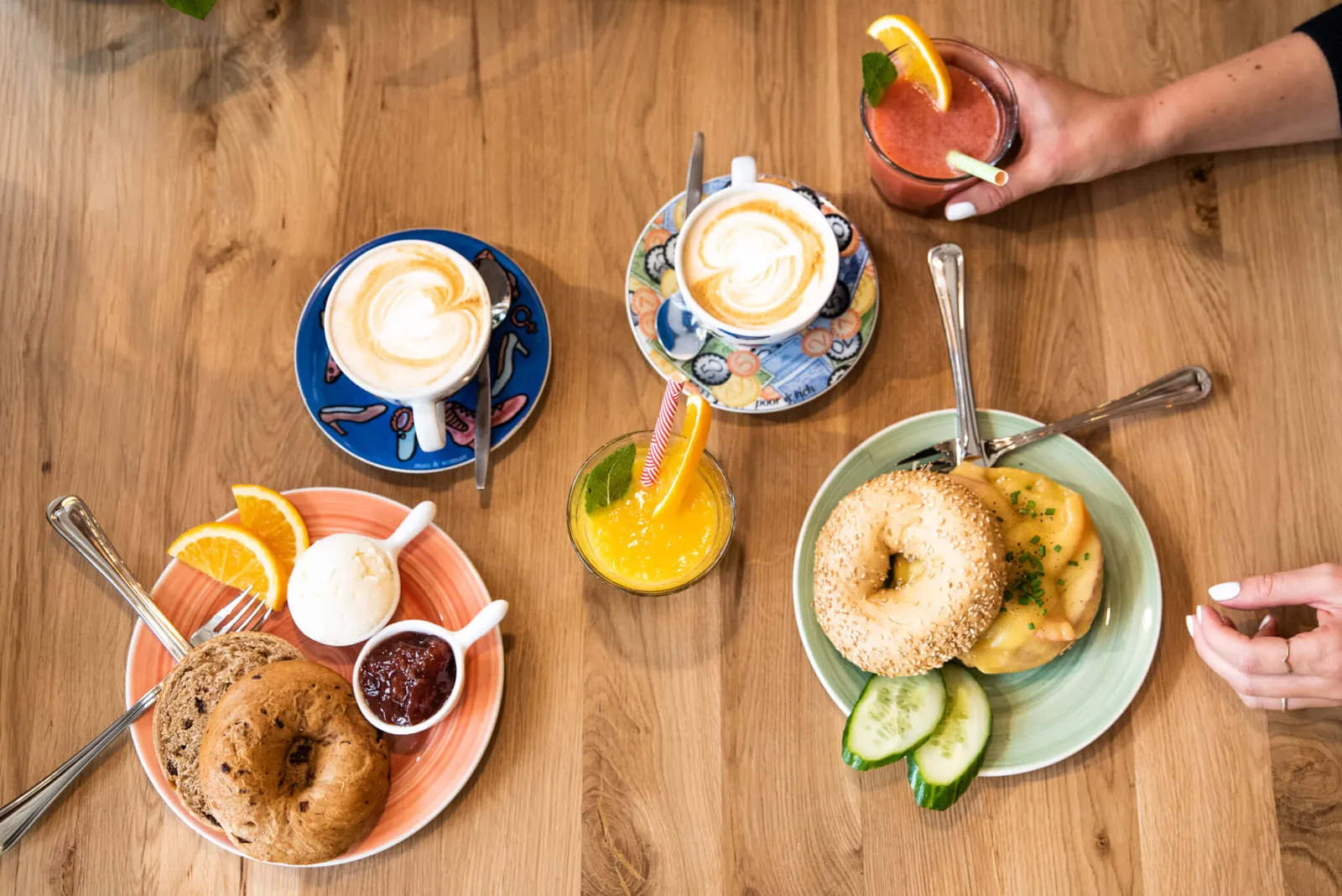 Bagels & Beans, foto van de zaak zelf