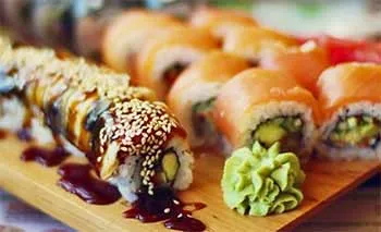 sushimi, foto van de zaak zelf