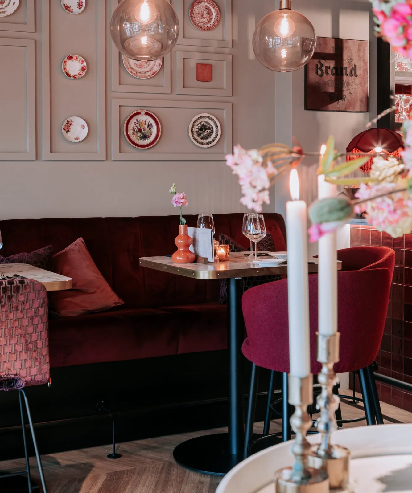 Bistrobar Roos, foto van de zaak zelf