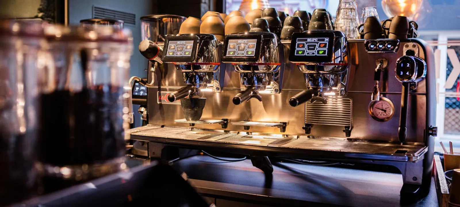 Knisper Koffiebar, foto van de zaak zelf