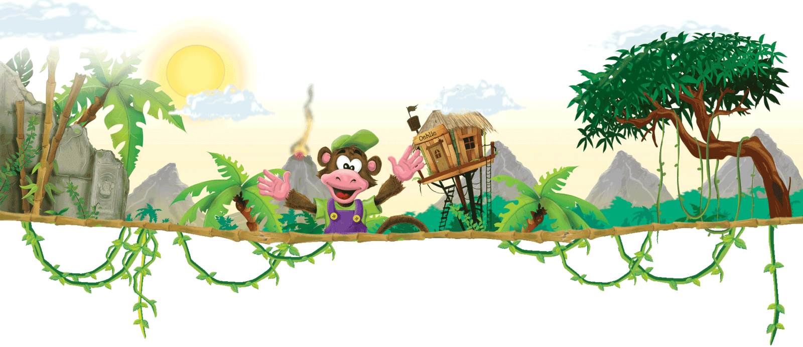 Monkey Town, foto van de locatie zelf