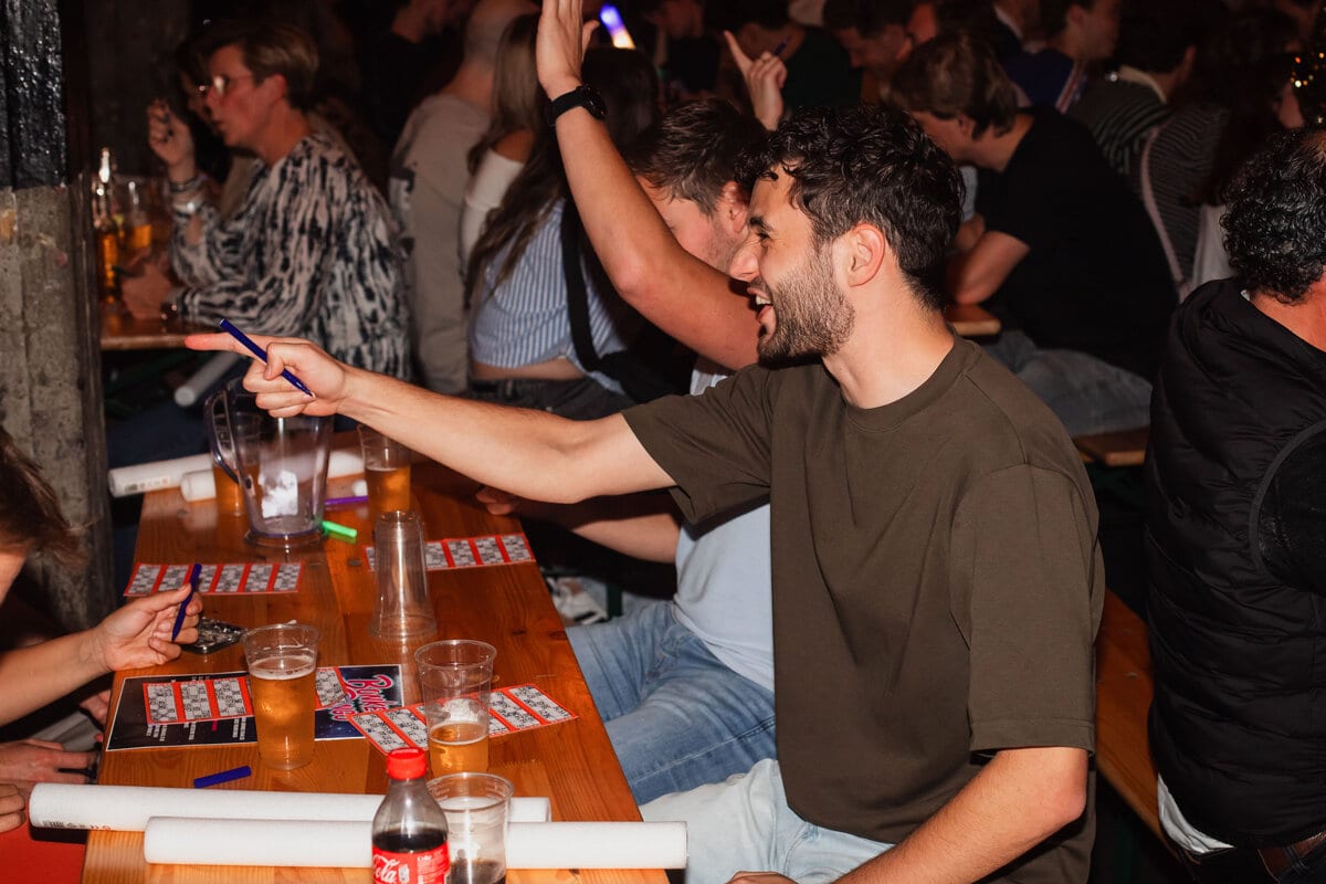 Bonkers Bingo, beeld van de organisator