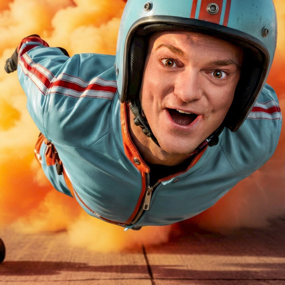 Stuntelman, beeld van de organisator