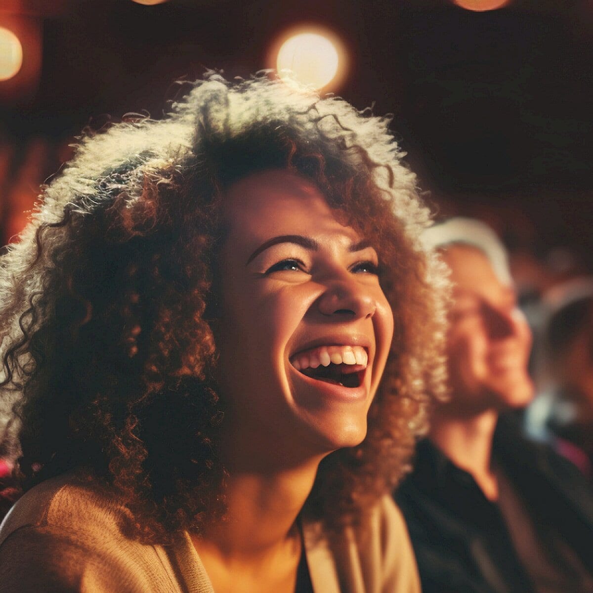 Lachen in GRENSWERK, beeld van de organisator