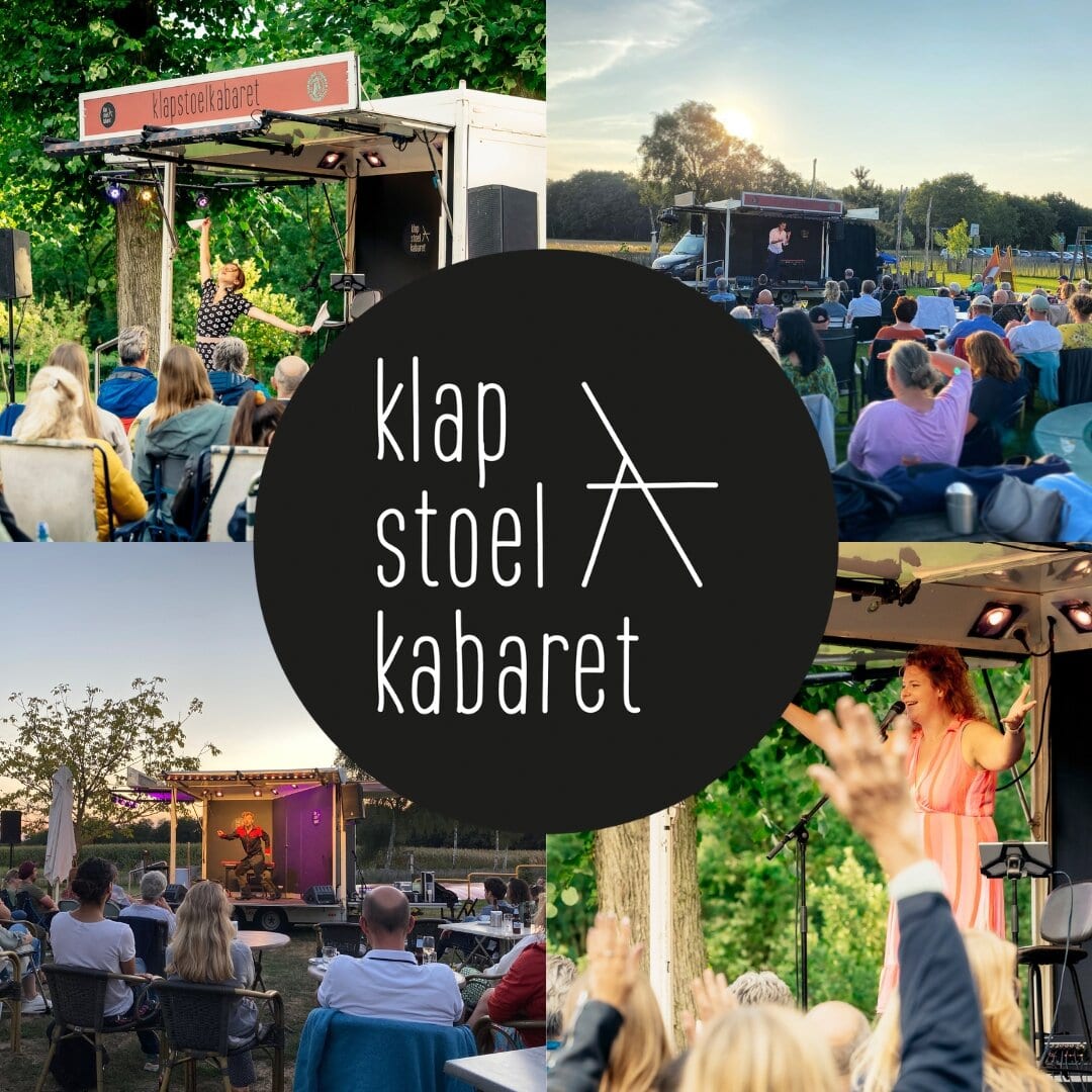 Klapstoelkabaret, beeld van de organisator