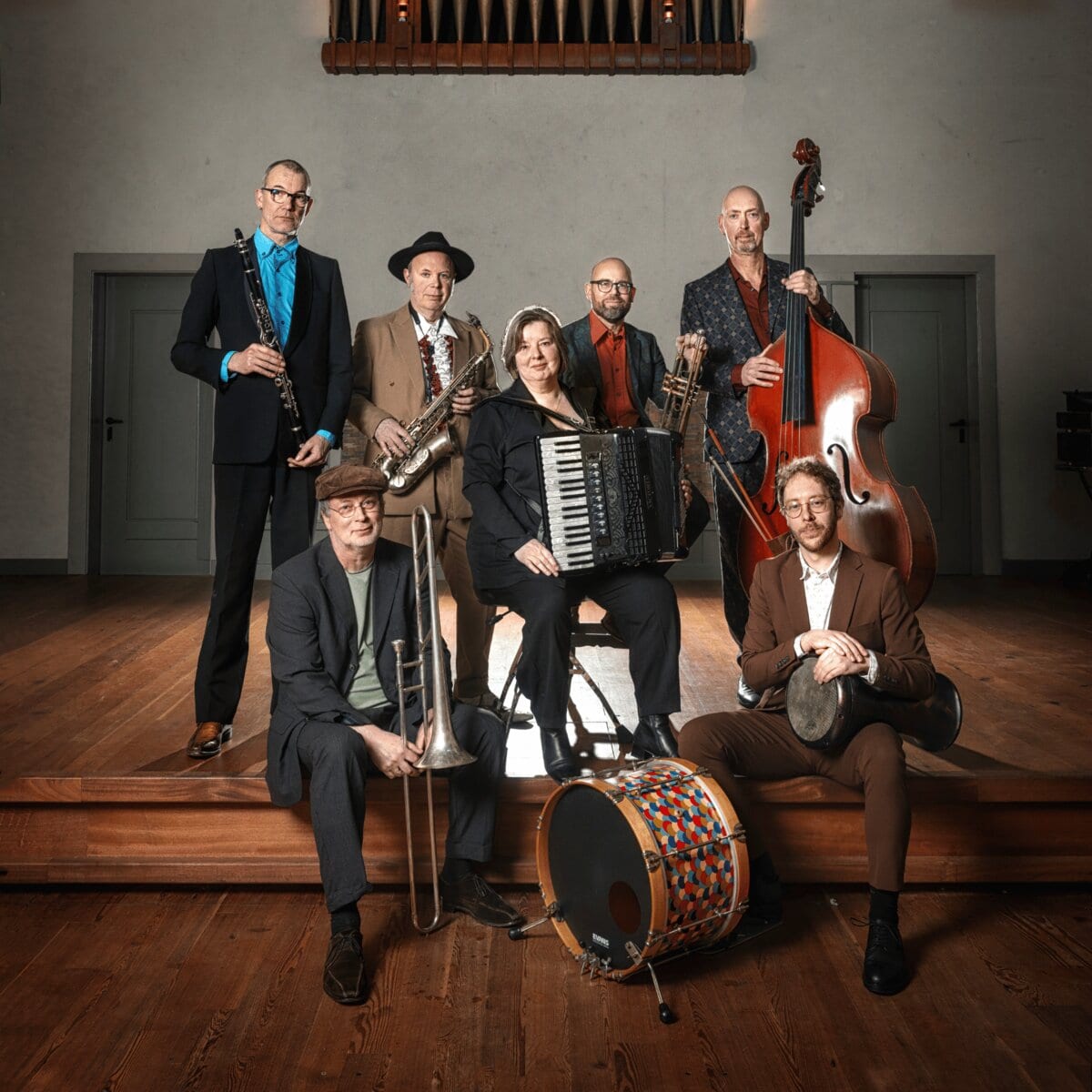 Amsterdam Klezmer Band, beeld van de organisator