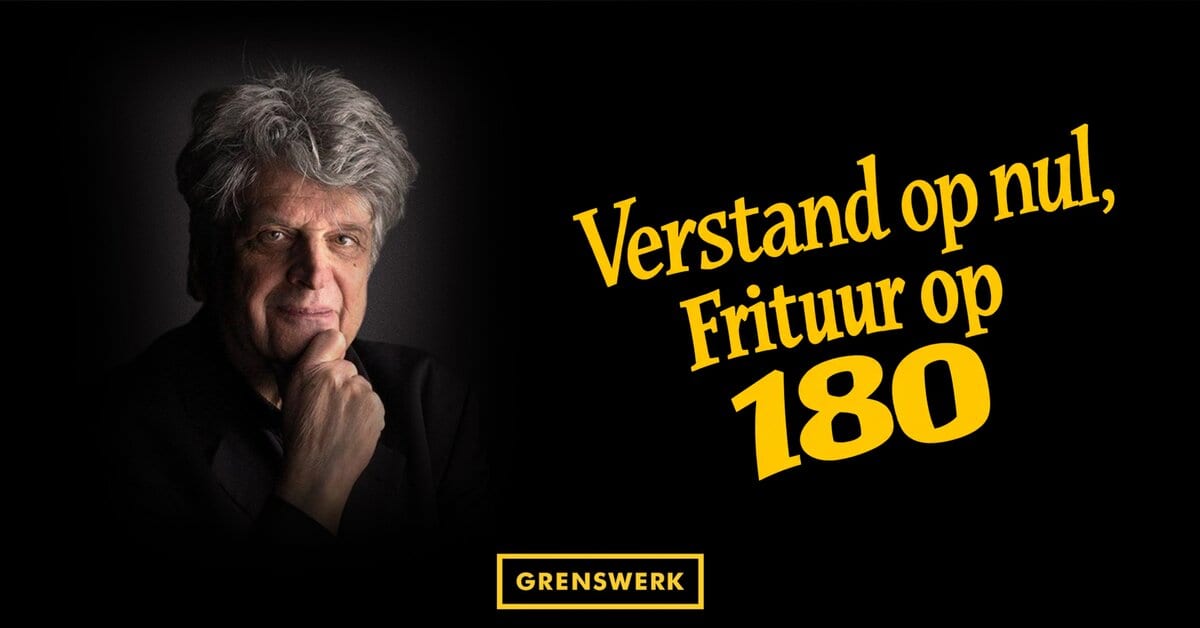 Verstand op nul, frituur op 180, beeld van de organisator